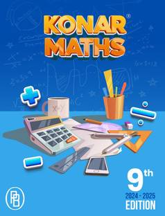 Konar 9th Std Maths guide(English Medium) based on the latest Samacheer Kalvi Syllabus 2024-25