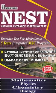 NEST Exam Books 2024 (National Entrance Screening Test) 5 Year Integrated Msc Program