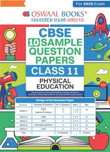 Oswaal CBSE Sample Question Paper Class 11 Physical Education Book For 2025 Exam