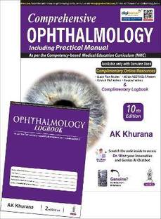 Comprehensive Ophthalmology Including Practical Manual with Ophthalmology Logbook 10th edition