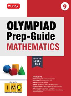 MTG Olympiad Prep-Guide Class 9 Mathematics (IMO) - Detailed Theory, IMO Chapterwise Previous Years Questions with Self Test For SOF 2025-26 Exam