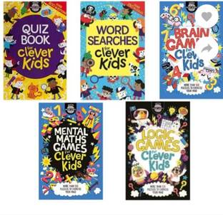 BRAIN TRAINER FOR CLEVER KIDS[SET OF FIVE BOOKS] BY HACHETTE INDIA