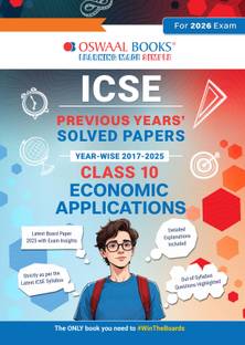 ICSE Previous Solved Papers Year wise 2017-2025 Class-10 Economic Applications