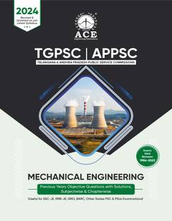 TGPSC | APPSC Mechanical Engineering Previous Years Objective Questions with Solutions Subjectwise & Chapterwise (1984-2023)
