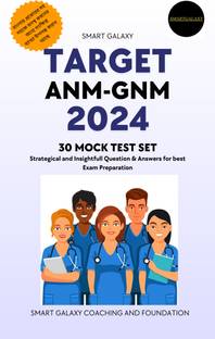 TARGET ANM-GNM 30 MOCK TEST SET  - Preparation Guidebook for ANM-GNM Entrance Exam West Bengal with 1 Disc