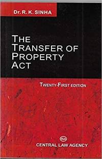 The Transfer Of Property Act
