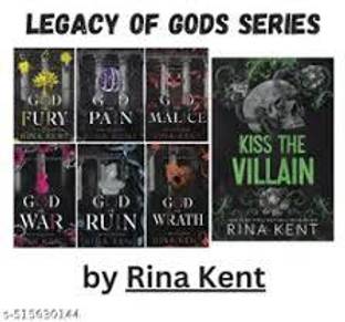 LEGACY OF GODS SERIES 7 BOOK COMBO SET ( GOD OF FURY + GOD OF PAIN + GOD OF MALICE +GOD OF WAR + GOD OF RUIN + GOD OF WRATH )