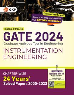 Gate 2024 : Instrumentation Engineering - 24 Years' Chapter-Wise Solve