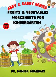 Fruits & Vegetables Worksheets for Kindergarten