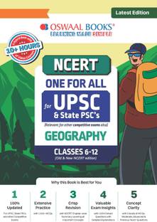 Oswaal Ncert One for All for Upsc & State Psc's Geography Classes-6 to 12