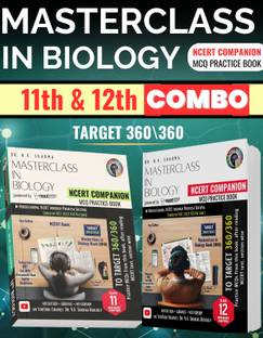 Masterclass in Biology Ncert Companion Class 11th and 12th Combo