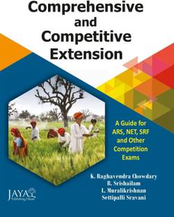 Comprehensive and Comptetive Extension: Guide for ARS, NET, SRF & other Competitive Exams