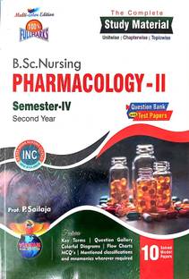 Study Material B.sc Nursing Pharmacology-II Semester-IV Vijayam