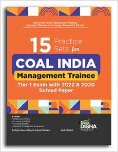 Coal India Management Trainee Tier I Exam 2020 - 18 Practice Sets with 3 Online Tests