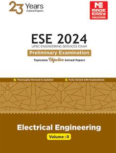 ESE Pre Exam 2024 : Electrical Engineering Objective Previous Years' S