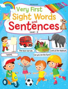 Very First Sight Words Sentences Level - 2  - Book for Kids Age 4 -8 years | Early Learning Book for Children, Activity Book
