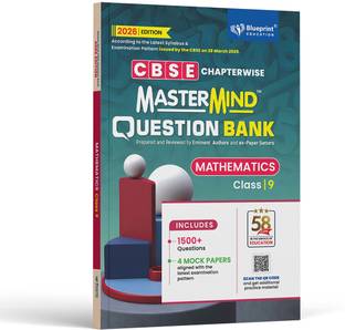 Mastermind CBSE Question Bank Class 9 Mathematics Exam 2026 (Chapterwise Based On Latest Syllabus Pattern)