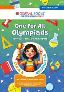 One for All Olympiads Previous Years' Solved Paper Class 8 Maths For 2025 Exam