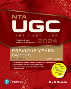 Nta Ugc Net/Set/Jrf Previous Years' Solved Papers 1 (2014-2023) | Solved 2023 (June & December) Papers For Practice |