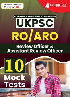 UKPSC RO/ARO Exam Prep Book | Review Officer and Assistant Review Officer  - 2024 (English Edition) | Review Officer and Assistant Review Officer | 10 Full Length Mock Tests (2000 Solved Questions) with Free Access to Online Tests