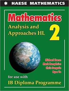 Mathematics: Analysis and Approaches HL