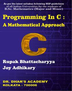 Programming in C : A Mathematical Approach