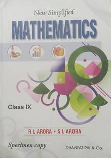NEW SIMPLIFIED MATHEMATICS CLASS-IX