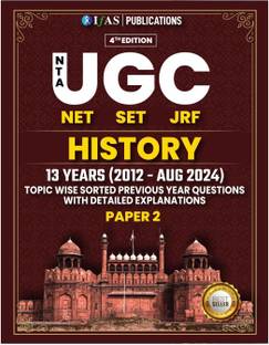 UGC NET History Paper 2 Book - Previous Year Solved Papers  - 2025 | Unit-Wise PYQs (2012–2024) with Detailed Solutions | UGC NET History Paper 2 Book in English | Best History PYQ Book for NTA UGC NET/JRF & SET | History Previous Year Solved Papers | NTA UGC NET Paper 2 History 2025 by IFAS Publications