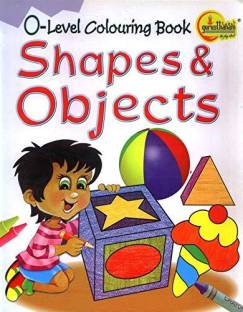 Shapes and Objects Colouring Book