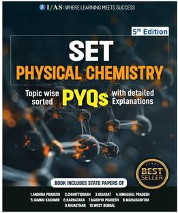 SET Physical Chemistry Previous Year Questions Paper with Solution