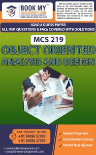 IGNOU |MCS 219 Object Oriented Analysis and Design Guess Paper| Important Question Answer |