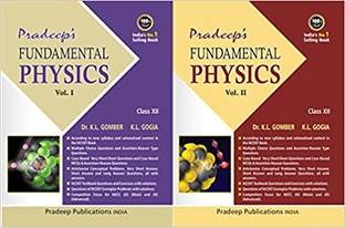 "Pradeep's Fundamental Physics Class 12 Vol I & II (2023-24)	"
