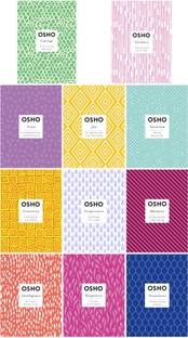 OSHO BEST 11 BOOK SET( Courage+ Intimacy+ Trust +Joy +Intuition +Creativity +Forgiveness +Maturity +Intelligence +Happiness+ Awarness)