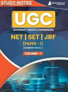 UGC NET Paper 1 (Common for All)  - Vol 1 Topic-wise Notes (English Edition) | A Complete Preparation Study Notes with Solved MCQs