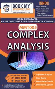 IGNOU MMT005 Complex Analysis | Guess Paper| Important Question Answer | Master of Science (Mathematics with Application in Computer Science) (MSCMACS)