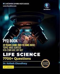 CSIR UGC NET/JRF Life Science Topic Wise Sorted Questions  - (2001 - 2023) Best PYQ MCQs Book for CSIR NET Life Science Examinations