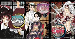 Demon slayer vol 20,21 and 22
