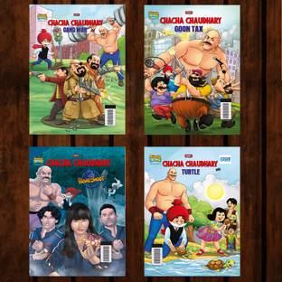 Chacha Chaudhary Gang War and Chacha Chaudhary and Goon Tax and Chacha Chaudhary and Phone Bhoot and Chacha Chaudhary and Turtle