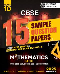 Pw Cbse | Class 10 | 15 New Pattern Sample Question Papers Mathematics