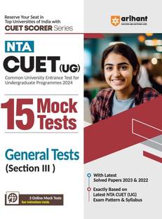 (OldEditon)Arihant
NTACUETUG15MockTestsGeneralTest(SectionIII)