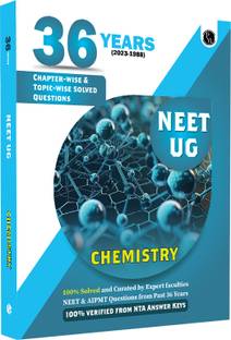 (Old Edition) NEET 36 Years Chemistry - Previous Years Solved Papers (Chapter & Topic-Wise with Solutions) (2023-1988)