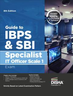 Guide to Ibps & Sbi Specialist it Officer Scale I Exam with 3 Online P