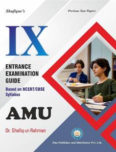 IX AMU Entrance Examination Guide
