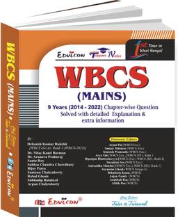 WBCS Mains 9 Years Chapter-wise Qus Solved With detailed Explanation