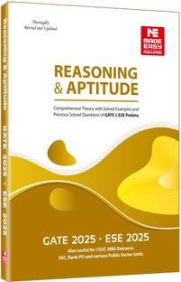 Reasoning and Aptitude for GATE and ESE- 2025