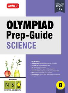 MTG Olympiad Prep-Guide Class 8 Science (NSO) - Detailed Theory, NSO Chapterwise Previous Years Questions with Self Test For SOF 2025-26 Exam