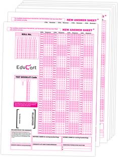Educart 100 OMR Sheets For Practice NEET 2025 Exam (180 MCQ with Latest NMC Pattern)