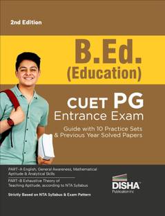 B.Ed. (Education) CUET PG Entrance Exam Guide with 10 Practice Sets & Previous Year Solved Papers 2nd Edition | Test Code: PGQP01