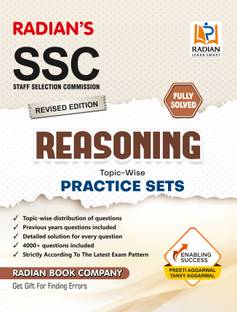 SSC Reasoning Topic-wise Practice Set Book for Exam 2024 in English (Revised Edition)