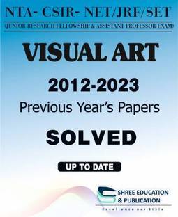 NTA Ugc NET VISUAL ART Previous Year Paper Book | To Upto Date